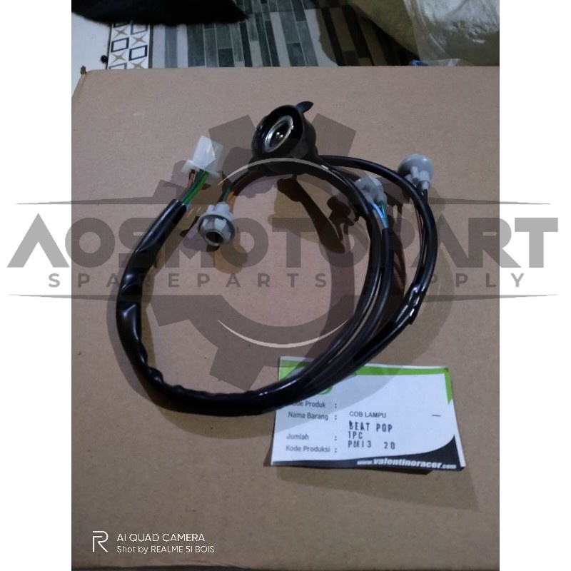 kop lampu beat fi 2015 esp beat pop kabel lampu depan beat pop