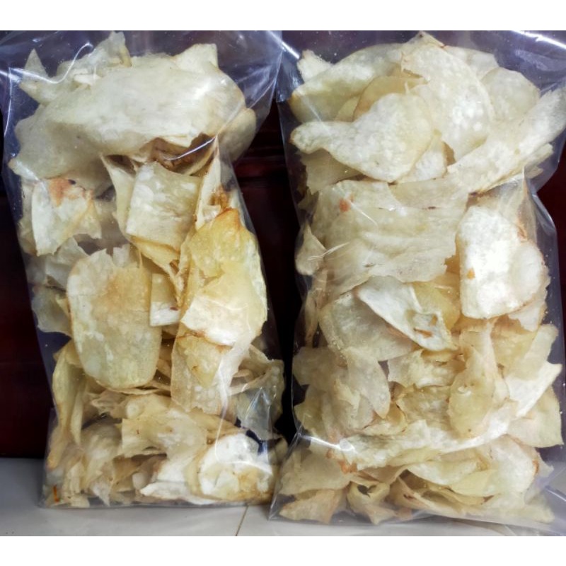 

keripik talas (Gurih, nikmat)