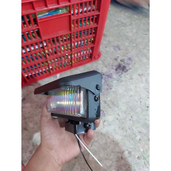 Lampu Tembak Halogen Topi Plus Tutup
