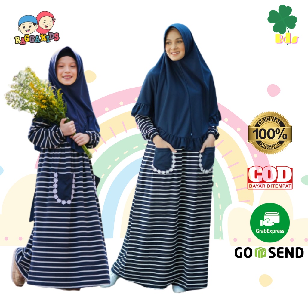 Gamis anak Raggakids RG62 navy