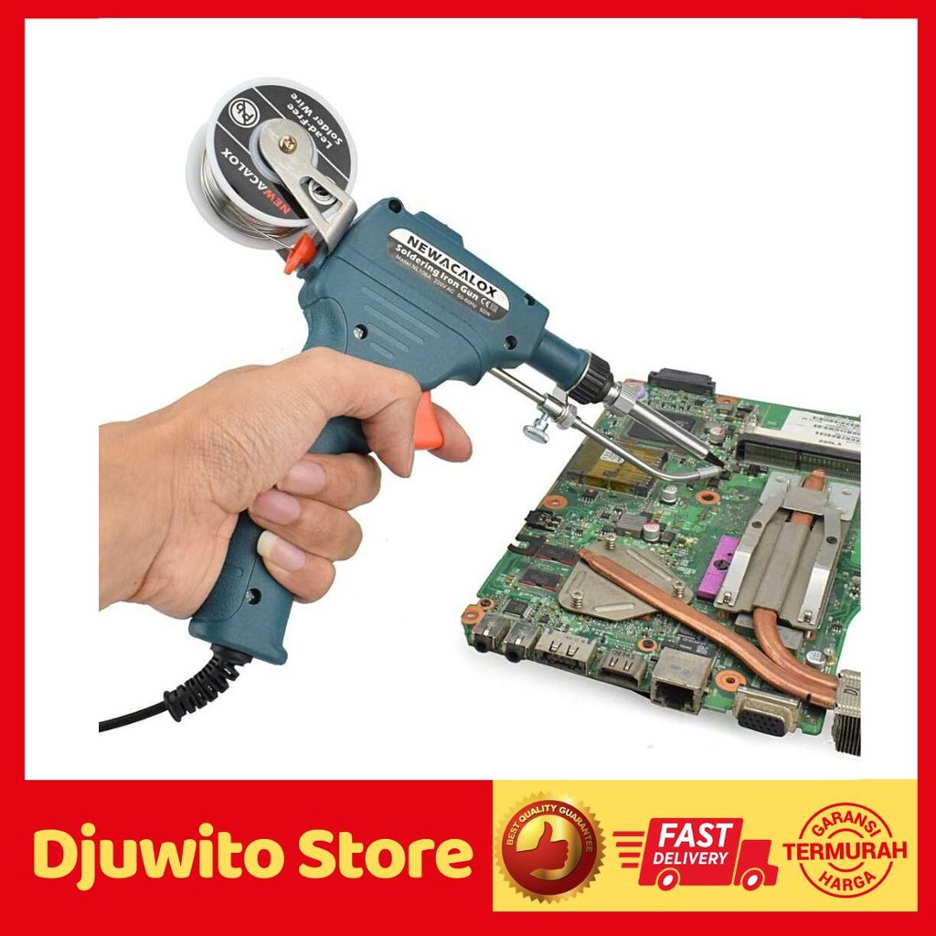 SOLDER LISTRIK MURAH SOLDER IRON OTOMATIS SOLDER UAP SOLDER GUN ADJUSTABLE SOLDER GUN GLUE OTOMATIS