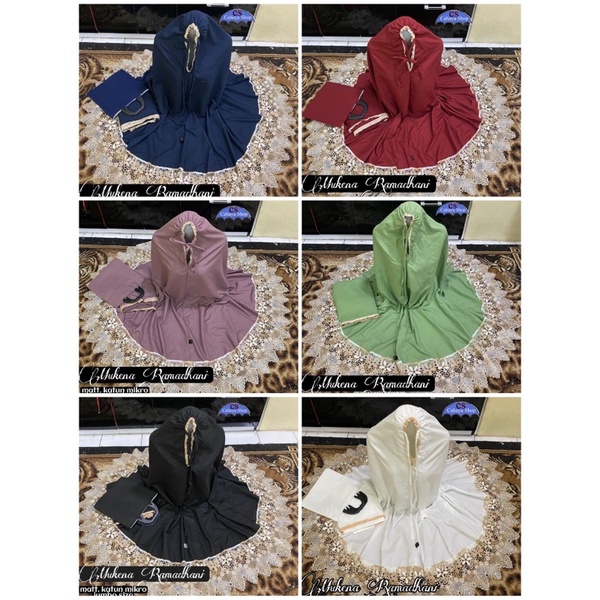 PESONA HIJAB Mukena Ramadhani FREE BAG