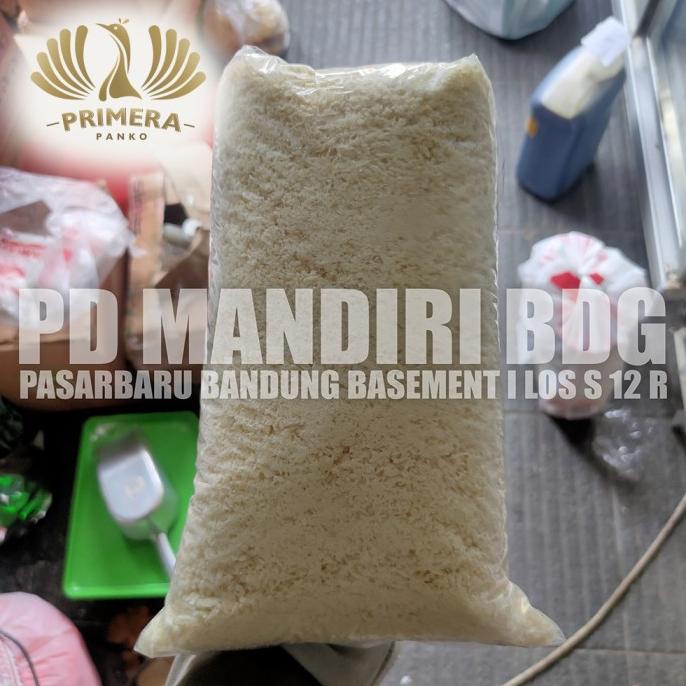 

PRIMERA PANKO WHITE 1 KG / PUTIH / TEPUNG ROTI / BREADCRUMB / REPACK