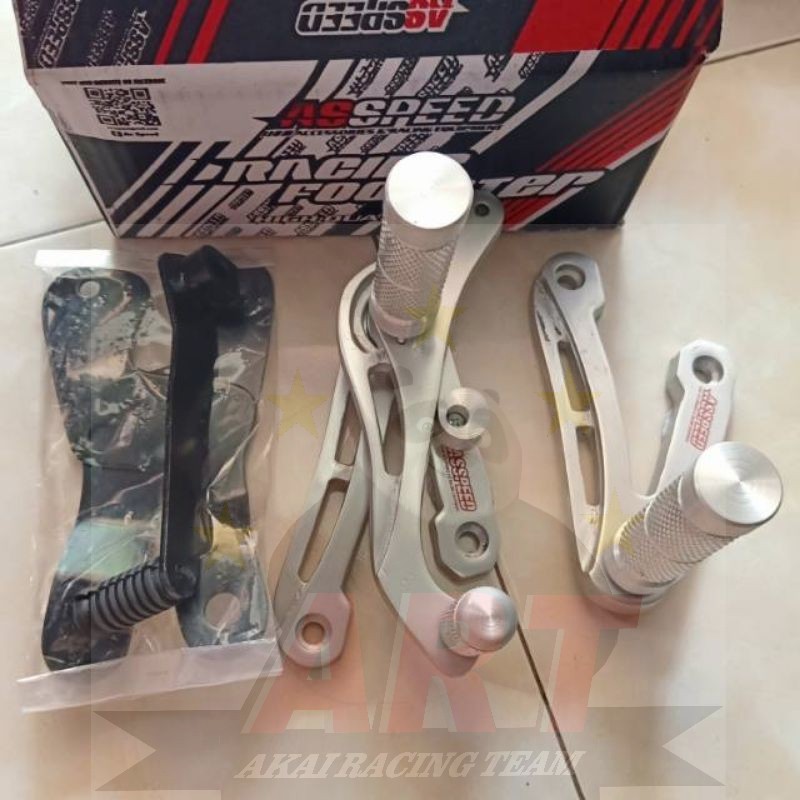 Footstep underbone AS SPEED supra x/karisma/suprax 125 dd/jupiter z/fizr/shogun/rx king/blade/smash