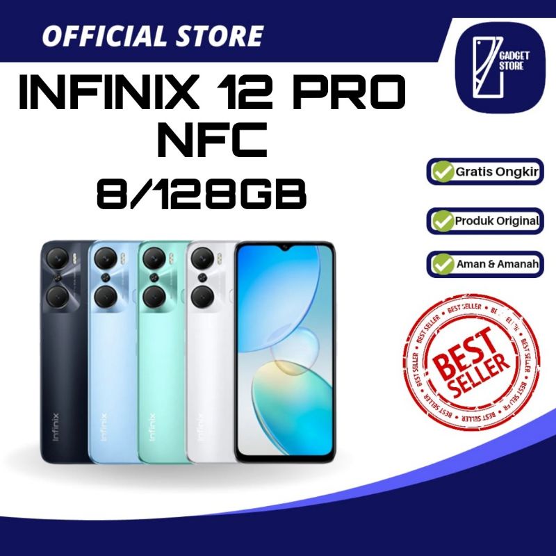 INFINIX 12 PRO NFC 8/256GB GARANSI RESMI