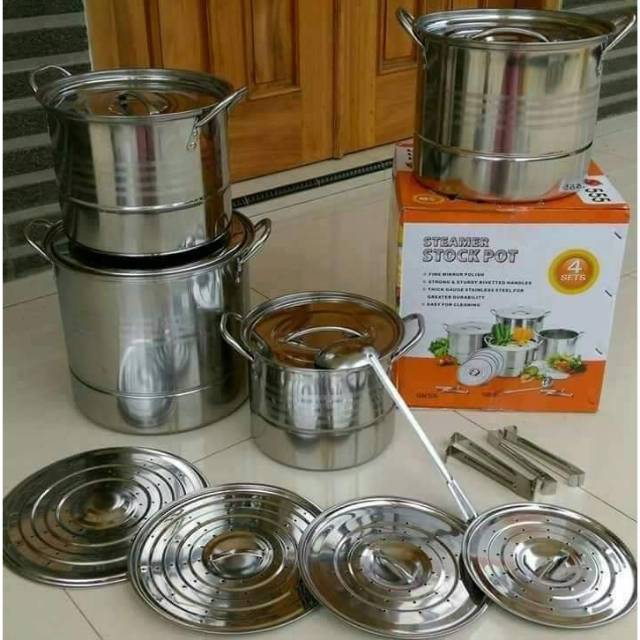 Panci Stock pot steamer 555