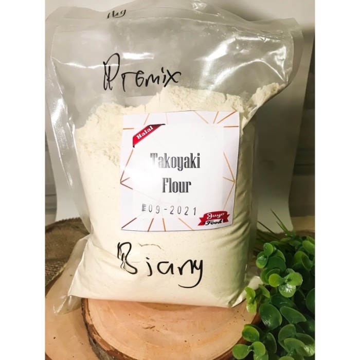 

PROMO [COD] Tepung Takoyaki Premix (biang) 1 kg. Bs utk 750 bola takoyaki
