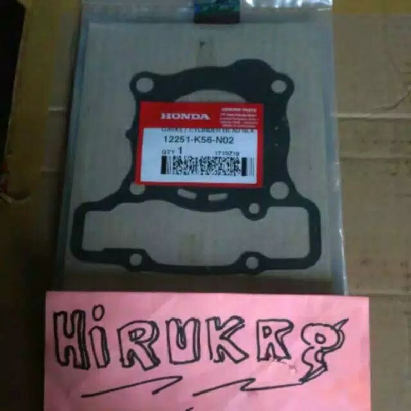 GASKET CYLINDER HEAD SONIC SUPRA GTR 12251-K56-N02