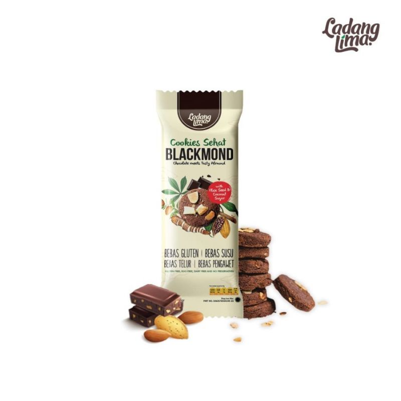 Ladang Lima Cookies Blackmond Sachet 33g