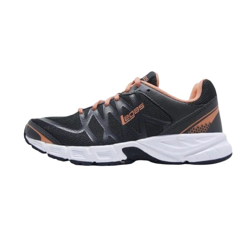 Sepatu League Legas Hitam Cewe Evo La W Running Shoes Wanita Original