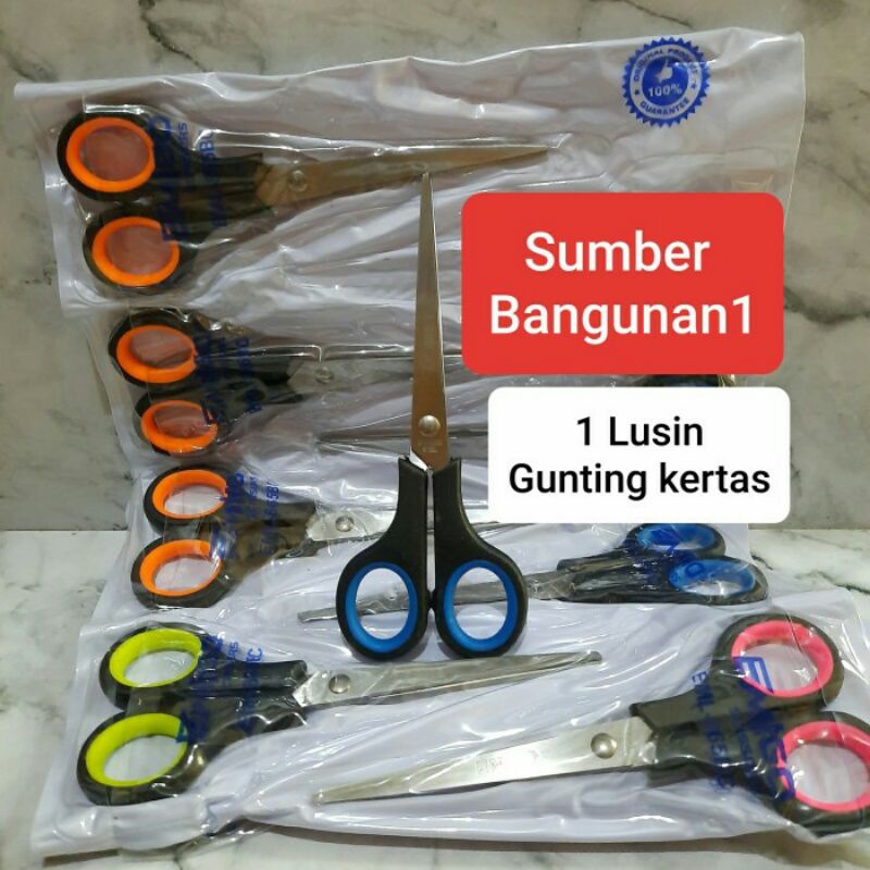 

Gunting kertas panjang (12pcs) 1 lusin