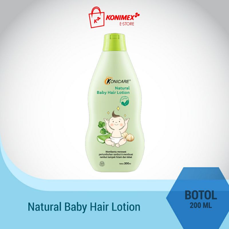 Konicare Natural Baby Hair Lotion / Hair Lotion 100ML &amp; 200ML