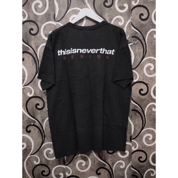 kaos thisisneverthat second / preloved