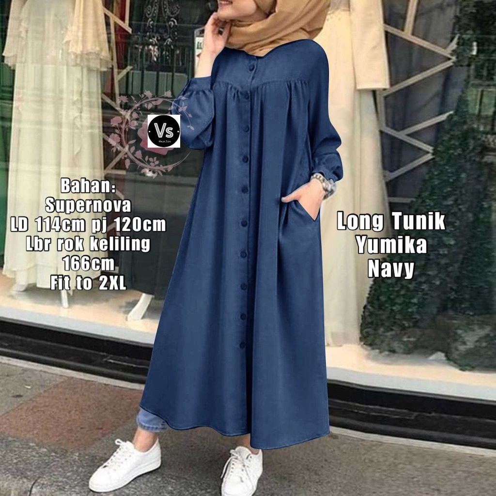 Yumika Long Tunik