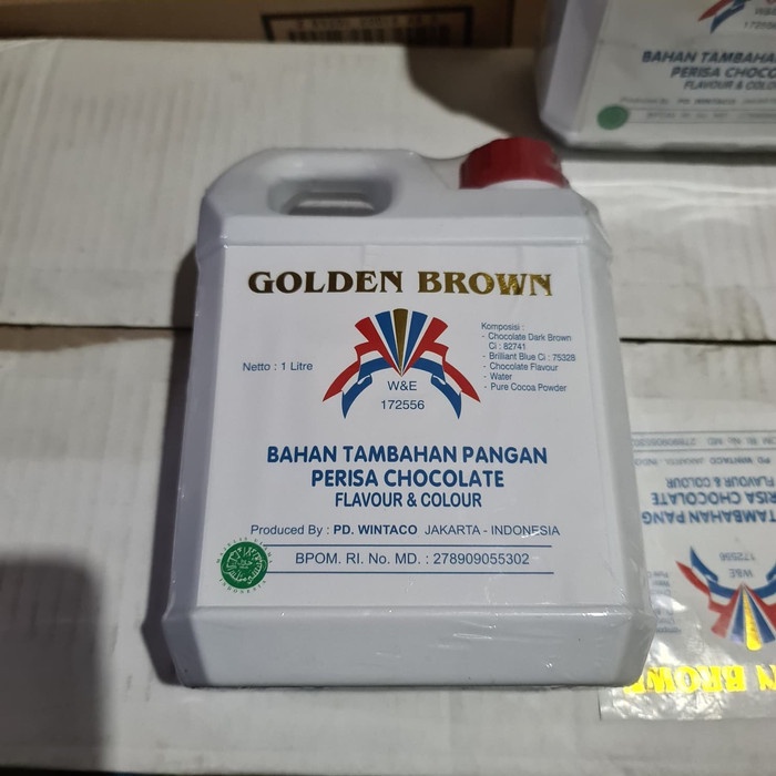 

pasta GOLDEN BROWN COKLAT flavour n colour 1kg / flav & cool 1 kg