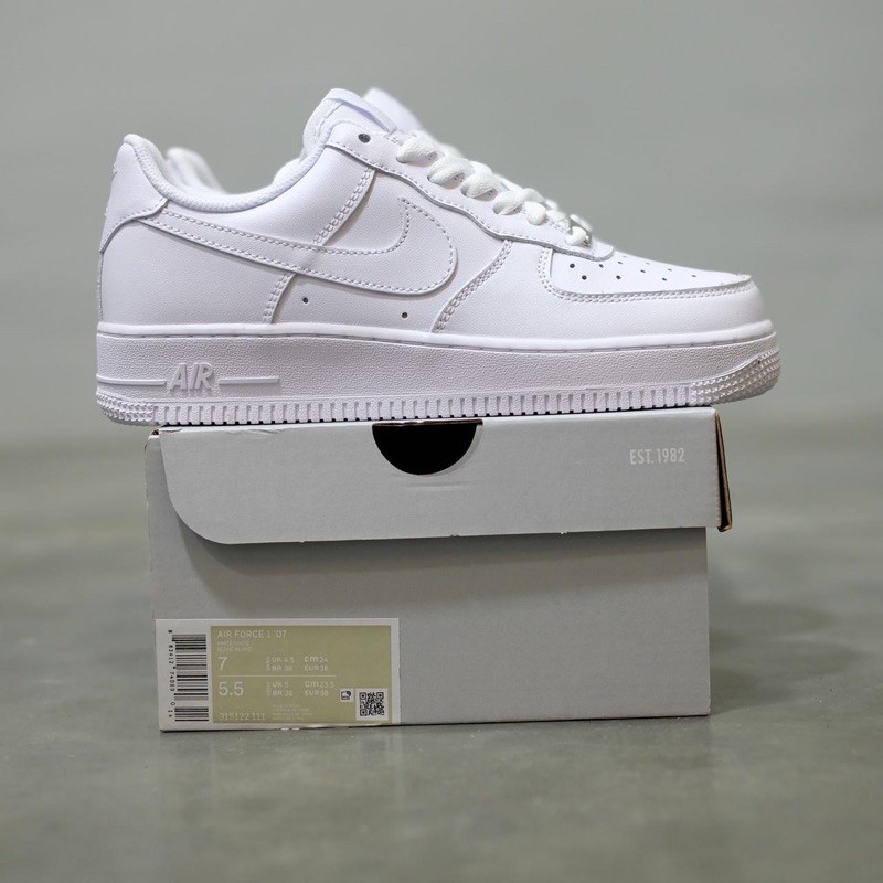 air force 1 triple white