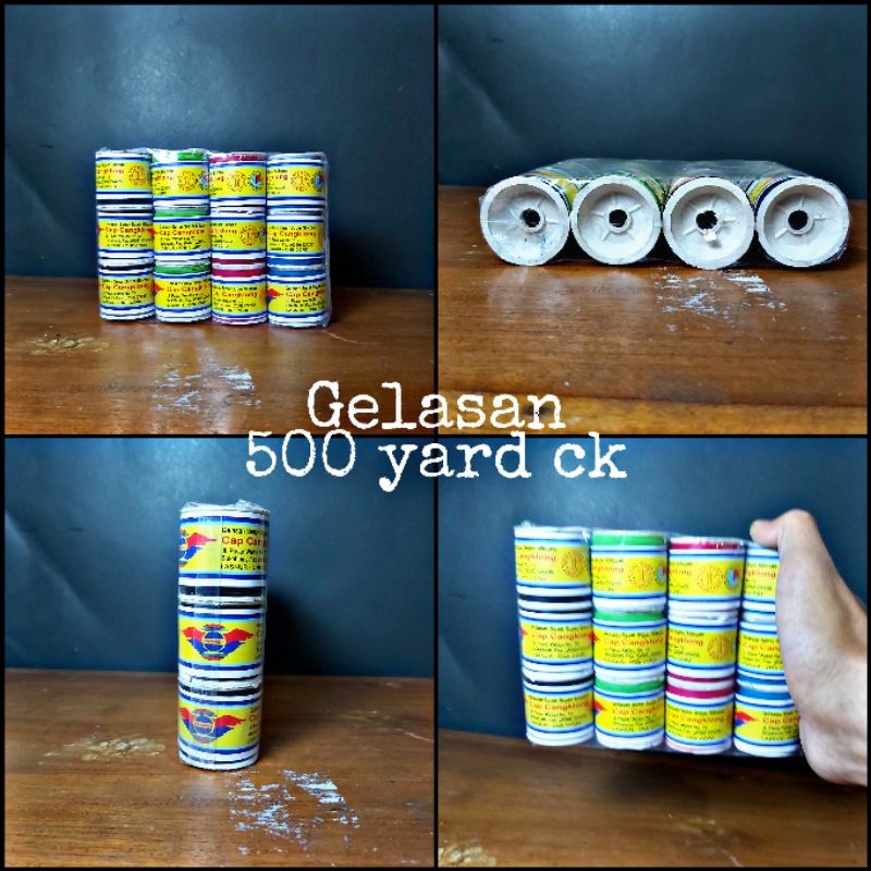 gelasan 500 yard Ck 1 pak isi 12 Pcs