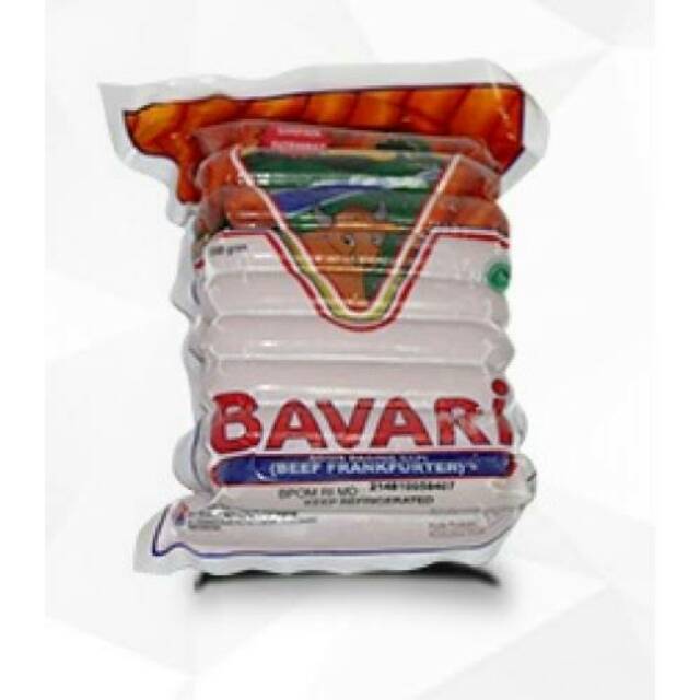 Bavari beef frankfuter sausage 1kg 3 pcs