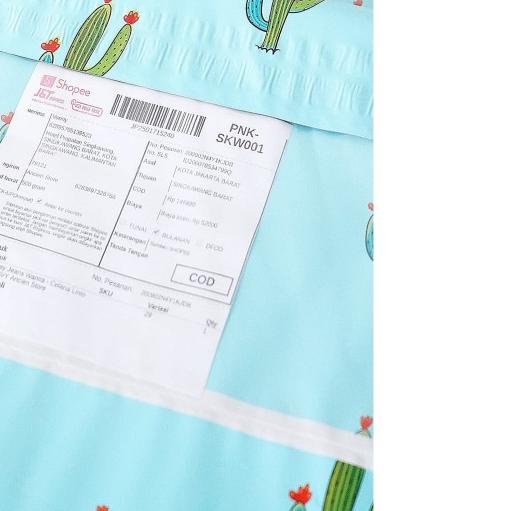 

☇ AMPLOP PLASTIK POLYMAILER CACTUS ( Uk 20cm x 30cm ) ֍