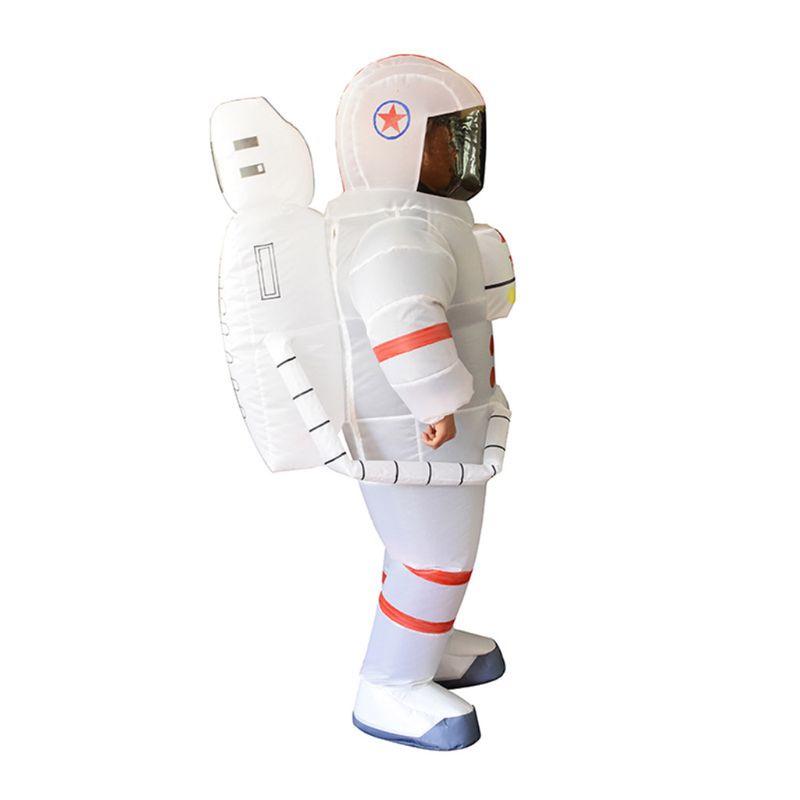 Mary 150-195 cm Kostum Astronot Tiup Novelty Cloth Full Body Alat Peraga Wahana