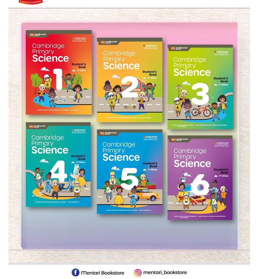 Recomended.. Marshall Cavendish Cambridge Primary Science (2nd edition)