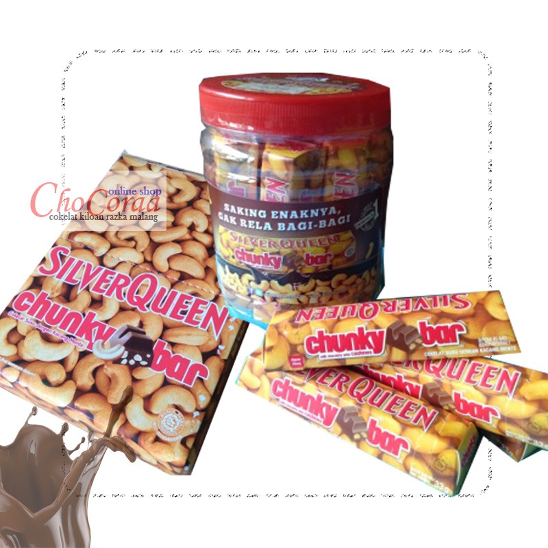 

2Xbtygneal Sakha Snack ) Silverqueen Chunky Bar Mini