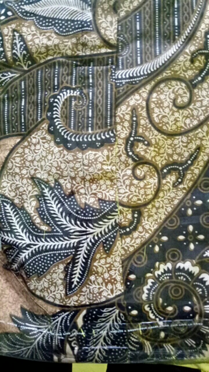 Kemeja Batik Pria Lengan Panjang Size M L Xl Xxl Bswart Batik Hrb026 Kenango Panjang Padi