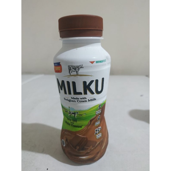 Milku Coklat Milku Strawberry 200 ml