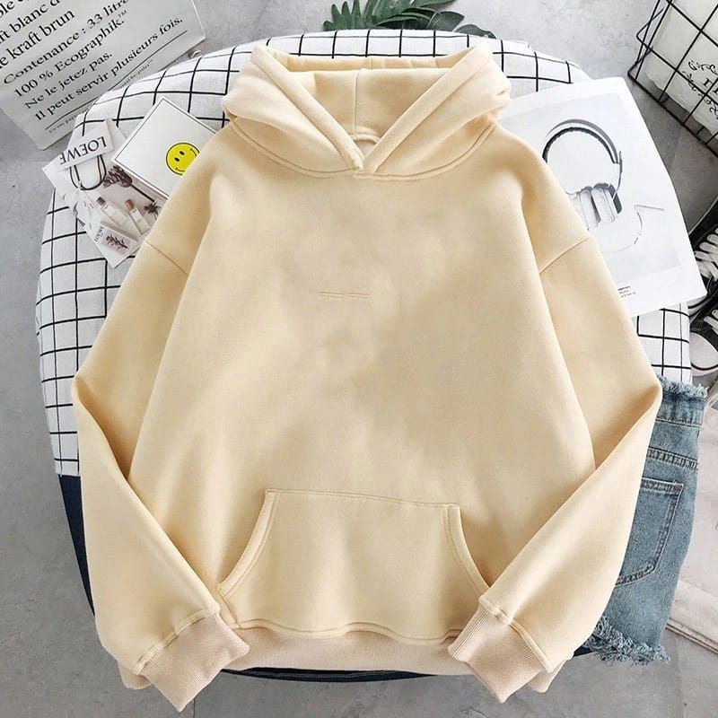 LyfashionStore Sweater Hoodie Wanita KING POLOS-2