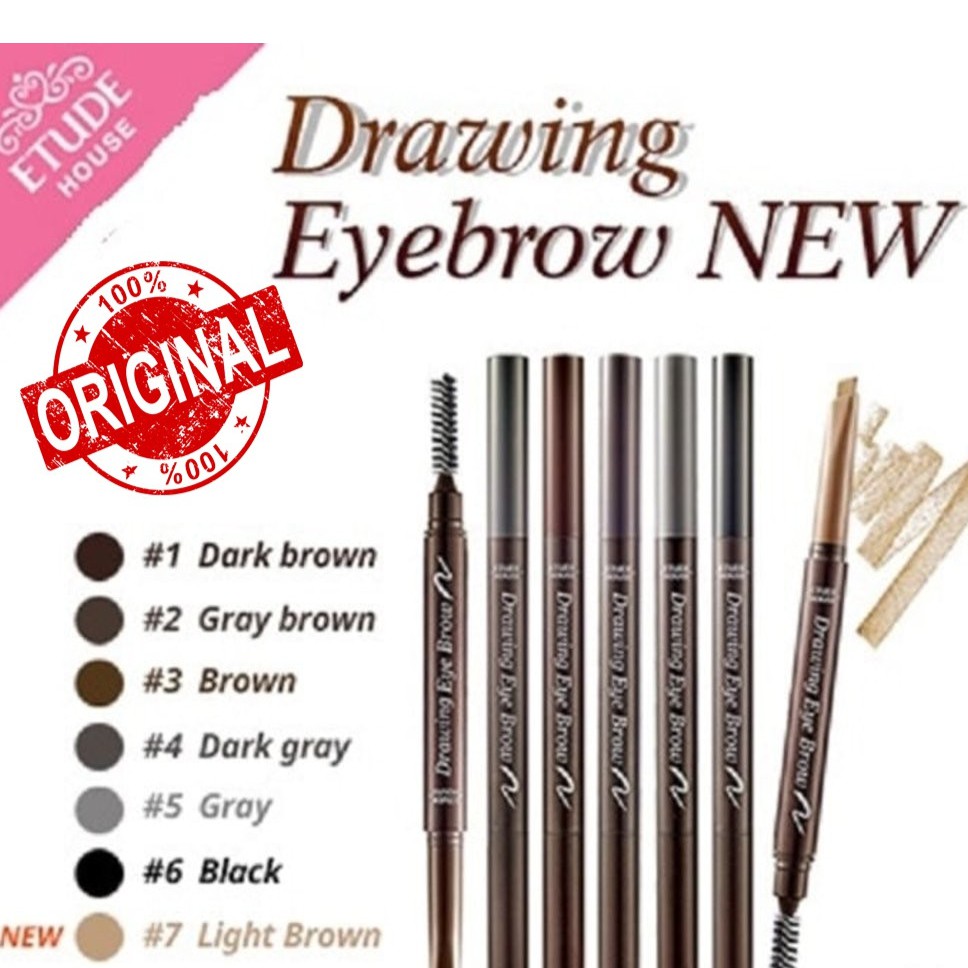 Jual Etude House Drawing Eyebrow 100 Original Indonesia Shopee Indonesia