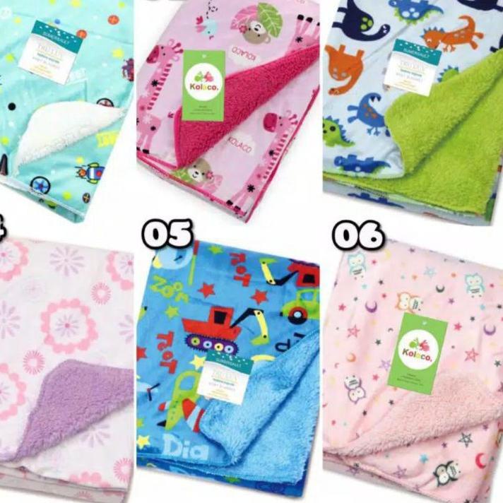 Terbaik Selimut bayi import  double FLEECE  super lembut/ SELIMUT CARTER /SELIMUT JUST TO YOU / SELI