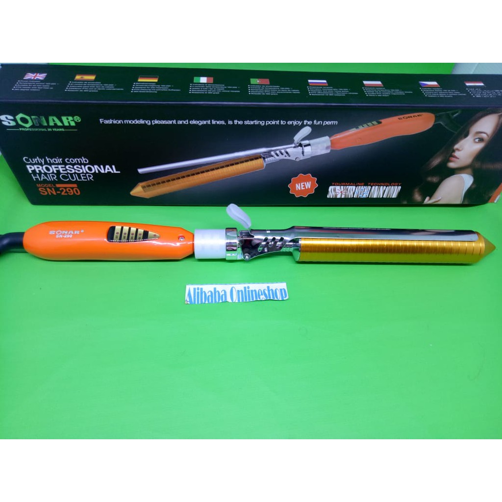 CATOKAN CURLY SALON SONAR SN-290 , CATOKAN KERITING RAMBUT , CATOKAN CURLY SALON kosong ready jonrai