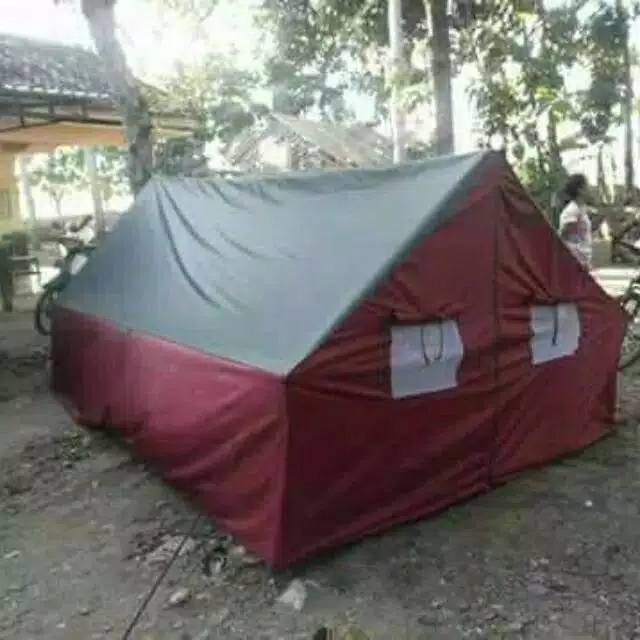 Tenda Kemah Pramuka Regu / Posko Muat 10 Sampai 12 Orang