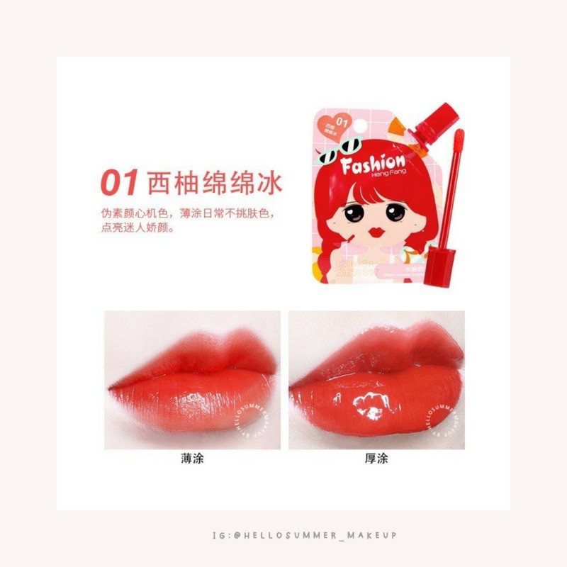 [ORI THAILAND] Hengfang Nanako Lip matte Sachet