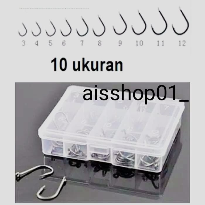 KAIL TAJAM SET LENGKAP ISI 70 SIZE 3-12