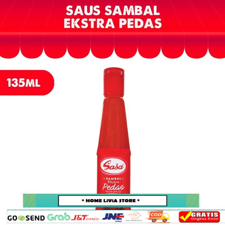 

Sasa Saus Sambal Ekstra Pedas 135 ml