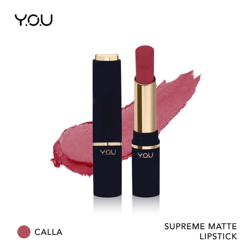[ESTI KOSMETIK] Y.O.U YOU SUPREME MATTE LIPSTICK - LIPSTIK YOU