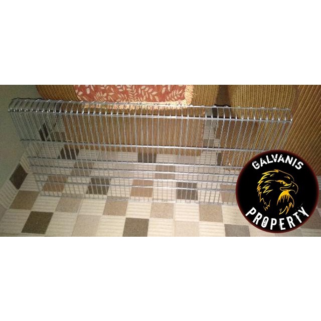 ALAS KANDANG AYAM PETELUR BAHAN BESI GALVANIS P120 cm / L 60 cm ANTI KARAT /ANCAK ALAS AYAM/PETERNAK