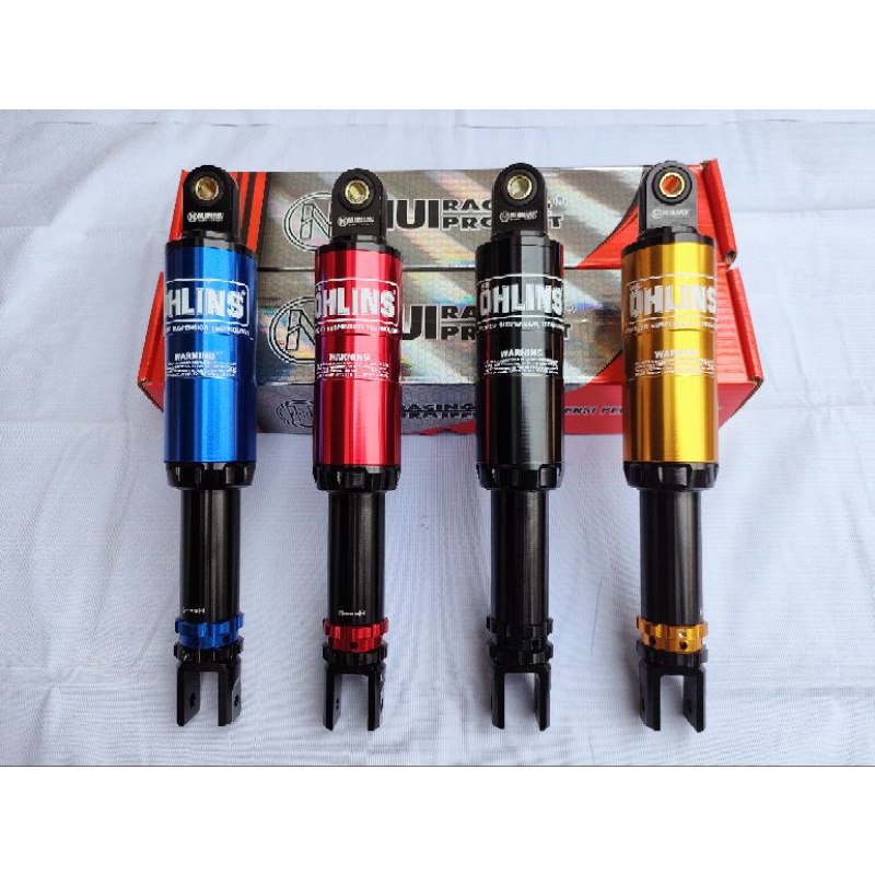 SHOK SHOCK SHOCKBREAKER MODEL UPSIDE DOWN NUI MIO BEAT VARIO XEON SCOOPY MIO J SOUL GT SPIN MIO Z M3 X-RIDE SPIN SKYWAVE NEXT VARIO 110 125 150 OHLINS NUI RACING - SHOCK MODEL UP SIDE DOWN MATIC NUI RACING