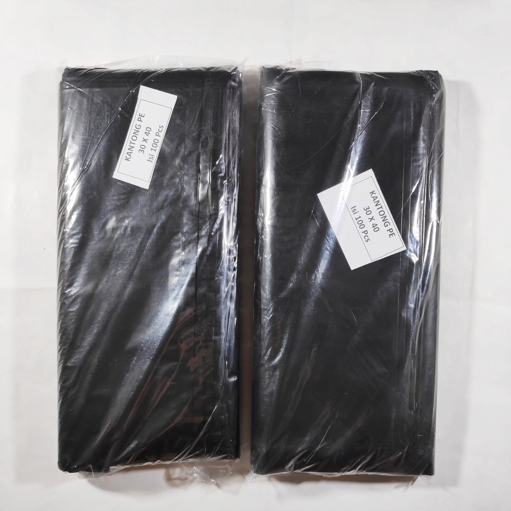 PLASTIK PACKING Hitam 30x40 (isi 100pcs) / 25x35 (isi 100 pcs) / 20x30 isi (100pcs) / 35x50 (isi 50 pcs) / 40x50 (isi 50pcs) - Plastik packing - Plastik sampah kecil - Plastik Olshop, Plastik bungkus paket