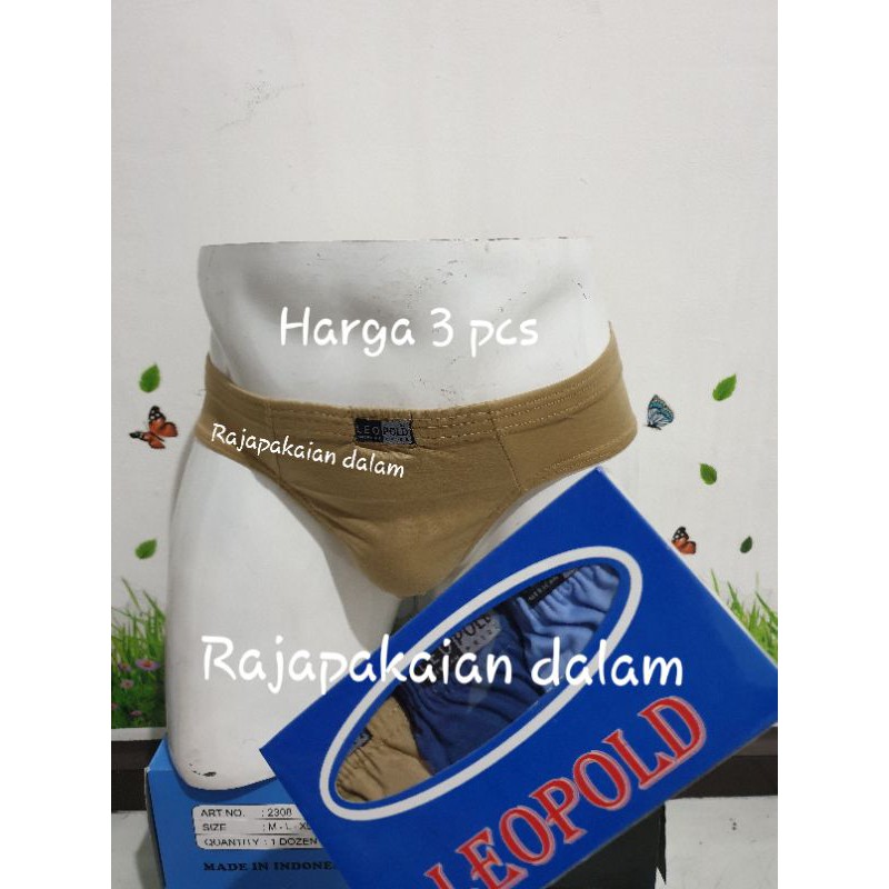 Celana dalam pria LEOPOLD 01 Harga 3 pcs