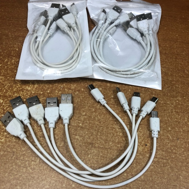 Kabel power bank micro 25 cm