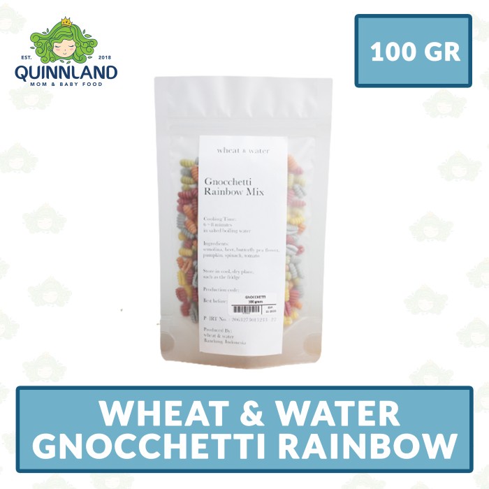 

PASTA-ANEKA- GNOCCHETTI RAINBOW 100GR - WHEAT & WATER -ANEKA-PASTA.
