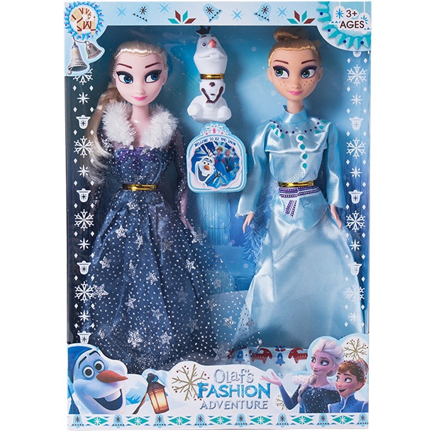 3Pcs / Set Boneka Princess Frozen untuk Hadiah Ulang Tahun