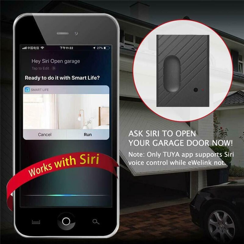 New Intelligent Wifi Remote Control Smart Phone App Wireless Wifi Home Garage Door Opener Remote Shopee Indonesia