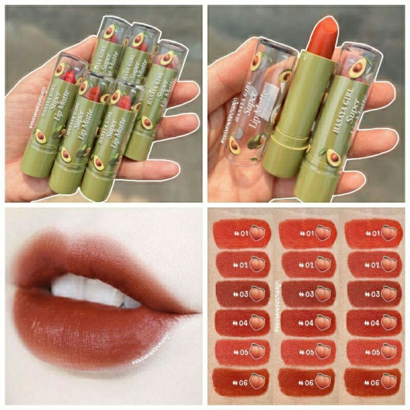 LIPSTIK HASAYA AVOCADO SUPER MATTE