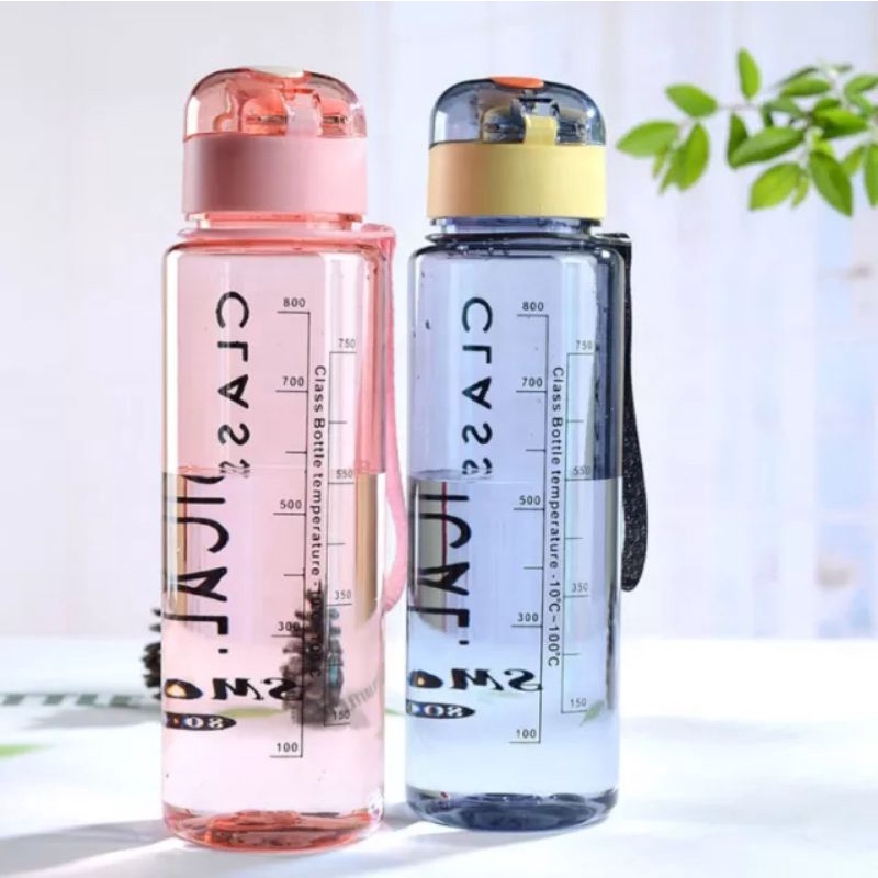 BOTOL MINUM CLASSICAL / TRANSPARAN 800 ML BPA FREE