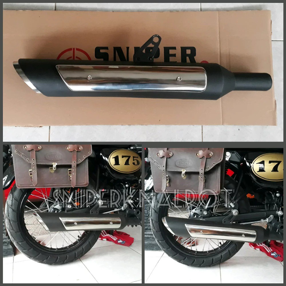 Knalpot New Kawasaki W175 SE w175