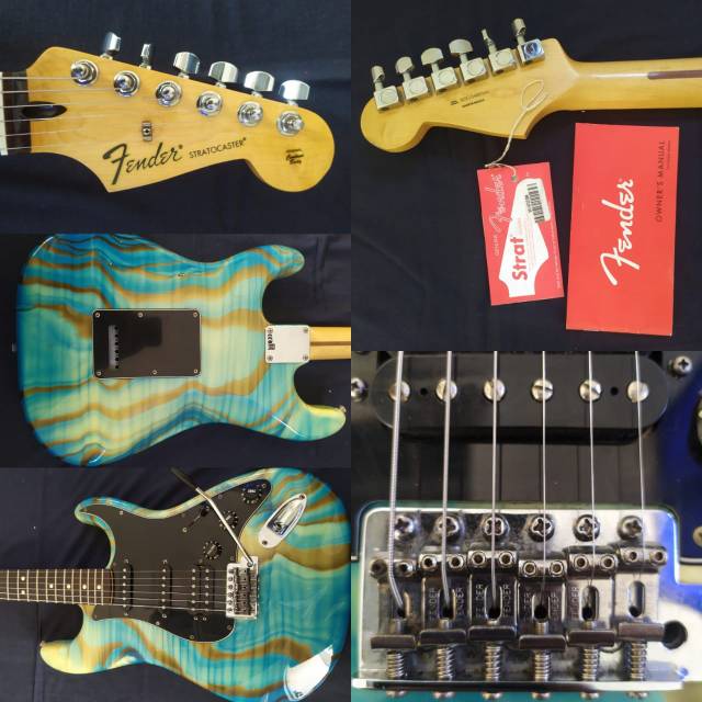 Gitar fender hss stratocaster mexico limited edition