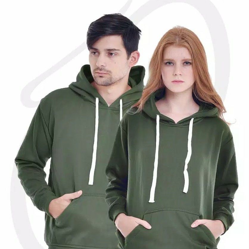 HOODIE JUMPER POLOS JUMBO XL-XXL Warna Army / HOODIE POLOS JUMBO /JAKET POLOS JUMBO / SWEATER POLOS